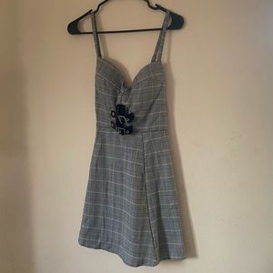 Valfre mini plaid dress